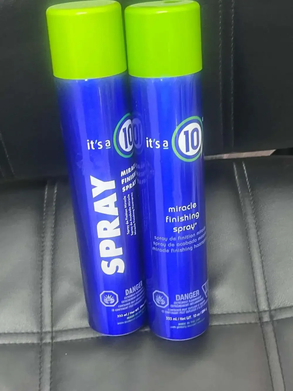 2 It’s a 10 miracle finishing spray 10oz ea brand new